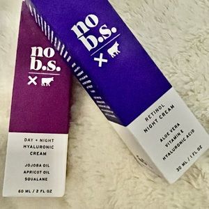 SUPER POPULAR NEW BRAND - “NO B.S. SKINCARE”! POWER DUO OF 2 BELOVED PRODUCTS!
